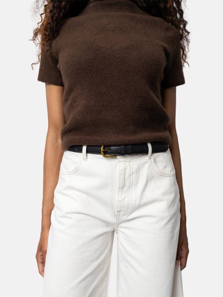 Hovedbilde RE:Designed By Dixie Hyas Skinnbelte Black