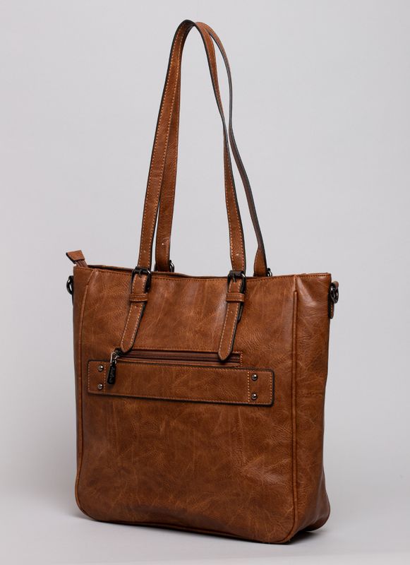 Giulia Piarelli classic shopper cognac