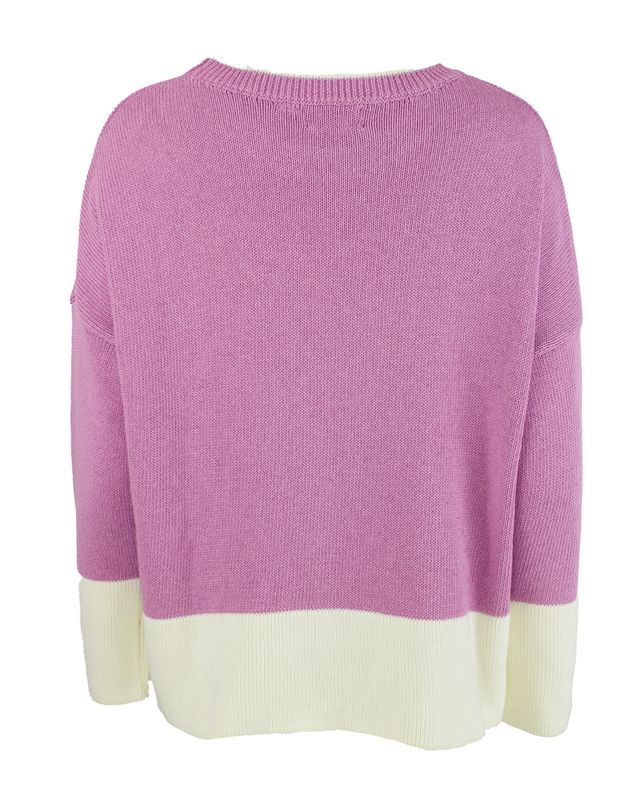 Boheme Genser i Bomullsmix Rose 
