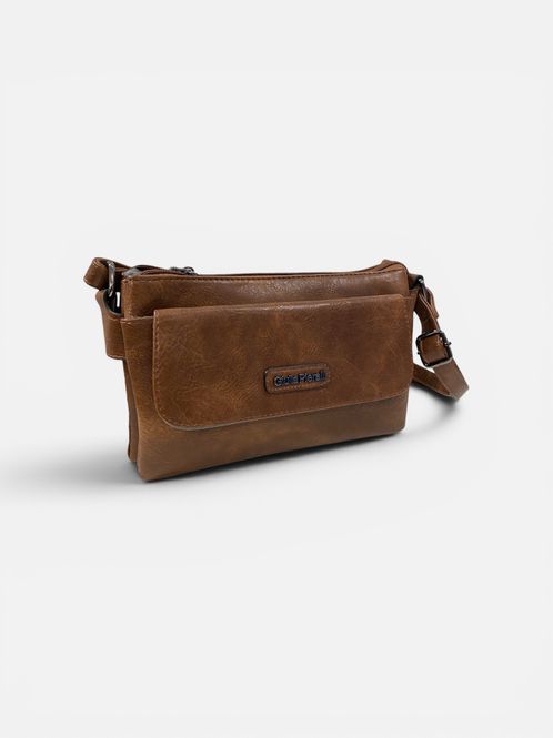 Hovedbilde Giulia Piaralli Miley Wide Shoulderbag Cognac