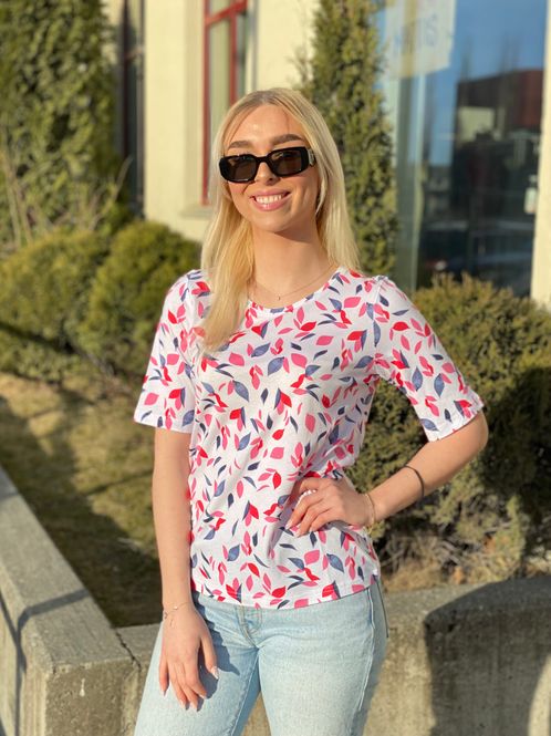 Hovedbilde Micha T-Shirt i Pink Red