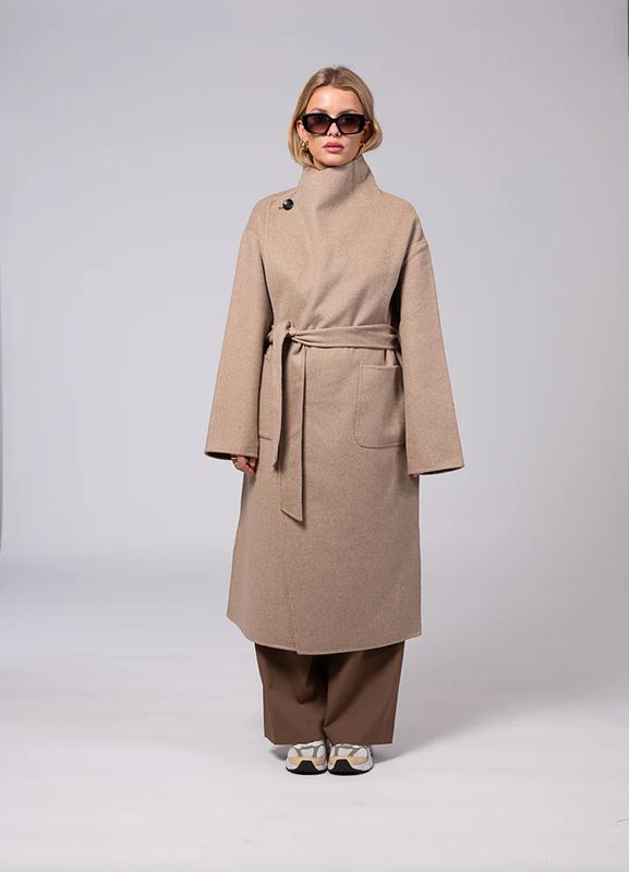 Clermonte Ana Wool Coat Sand
