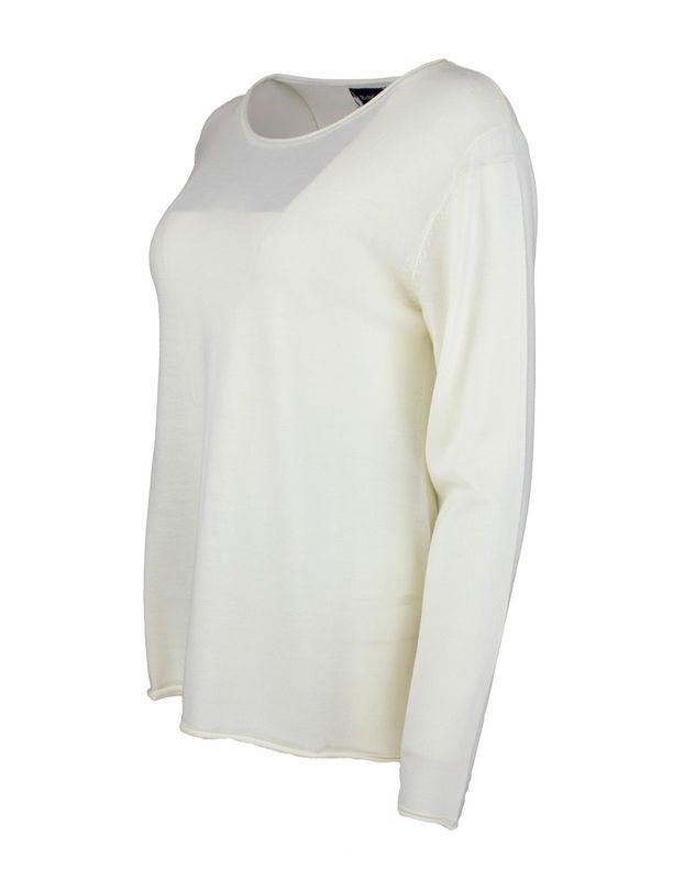 Boheme Genser M/Rund Hals Offwhite