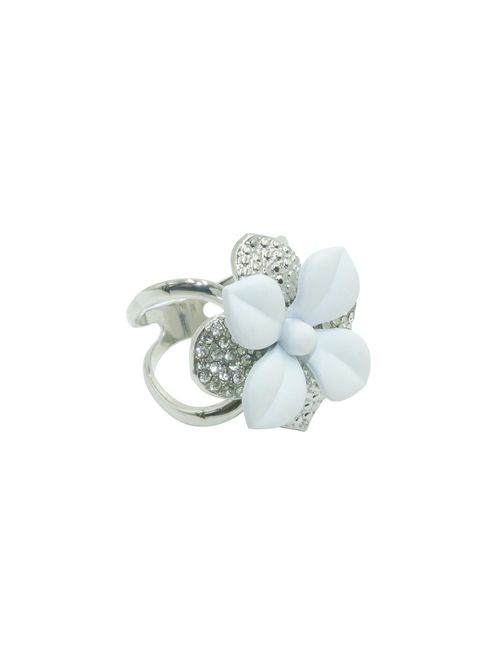 Hovedbilde Intex Skjerfring Blomster i White/Silver