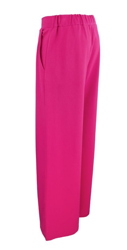 Boheme Bukse Rett Fasong i Fuchsia