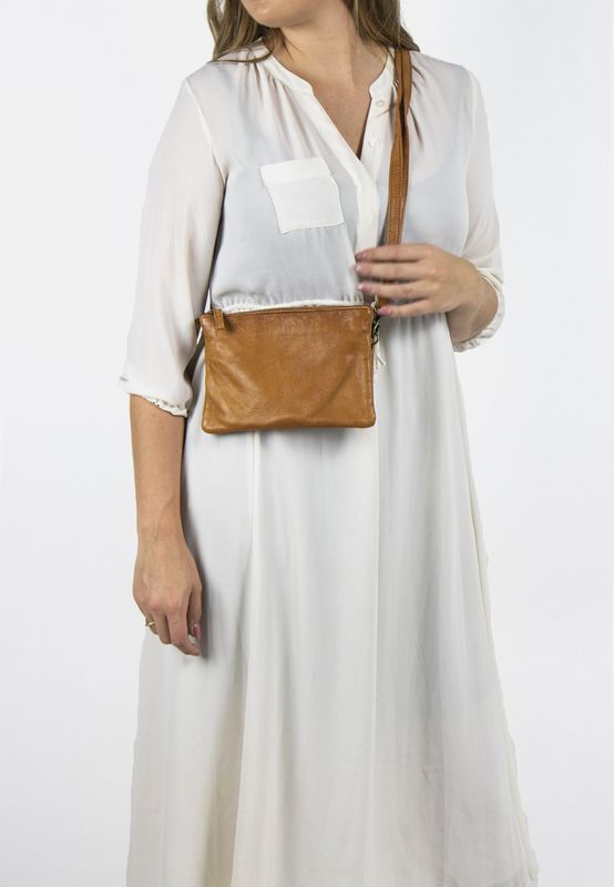 RE:Designed By Dixie Oslo urban crossoveveske i Burned Tan