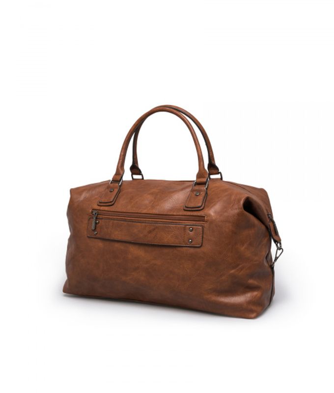 Giulia Pieralli Classic Weekendbag Cognac