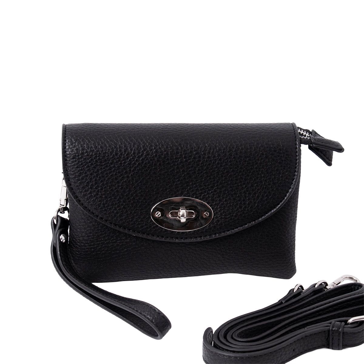 Rosevinge Danielle Clutch i Black