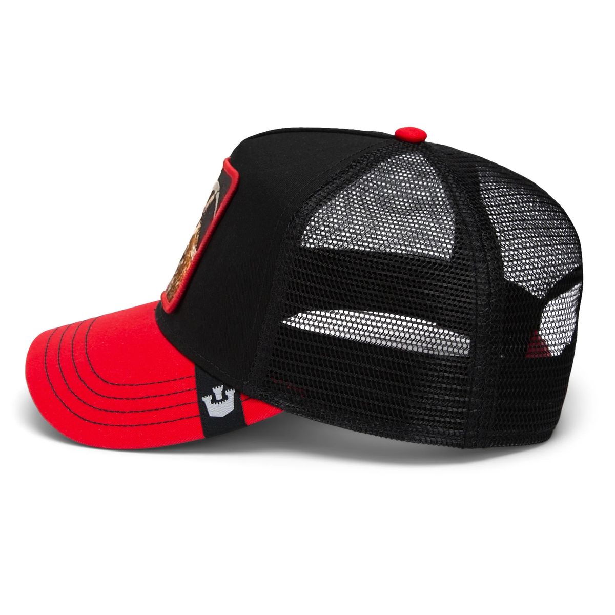 Goorin Bros  The Goat Steer Trucker Cap Black/Red