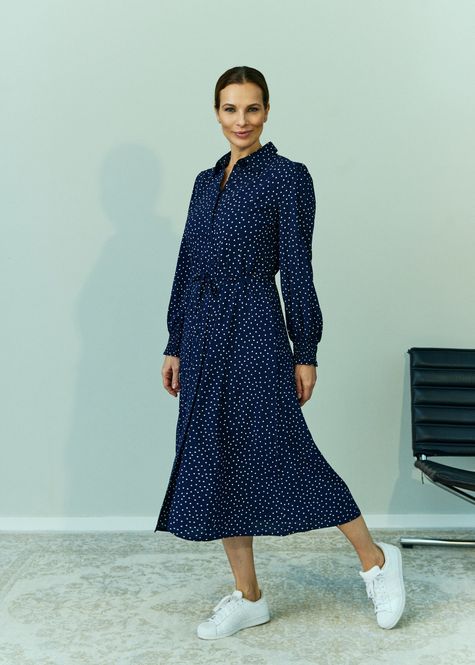 Hovedbilde Claire Kamila Kjole i Dark Navy