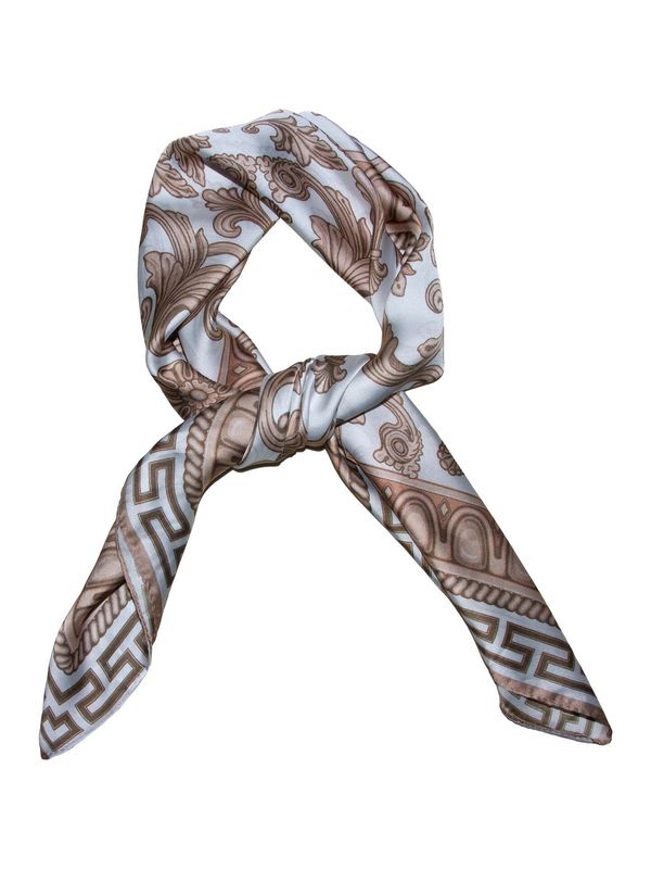 Intex Skjerf Paisley 70 X 70 Cm. i Beige