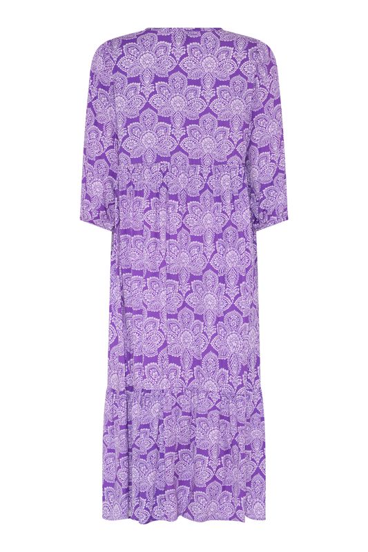 QUE Sommerkjole i Purple