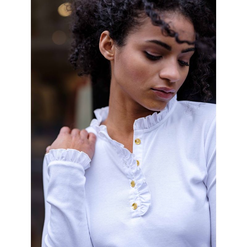 Close To My Heart Flory T-Shirt i White