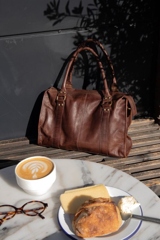 RE:Designed By Dixie Miri Big Shoulderbag Woodsmoke