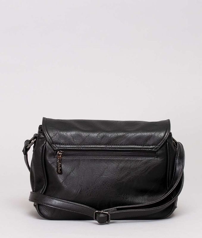 Giulia Pieralli Classic Flap Shoulderbag Black