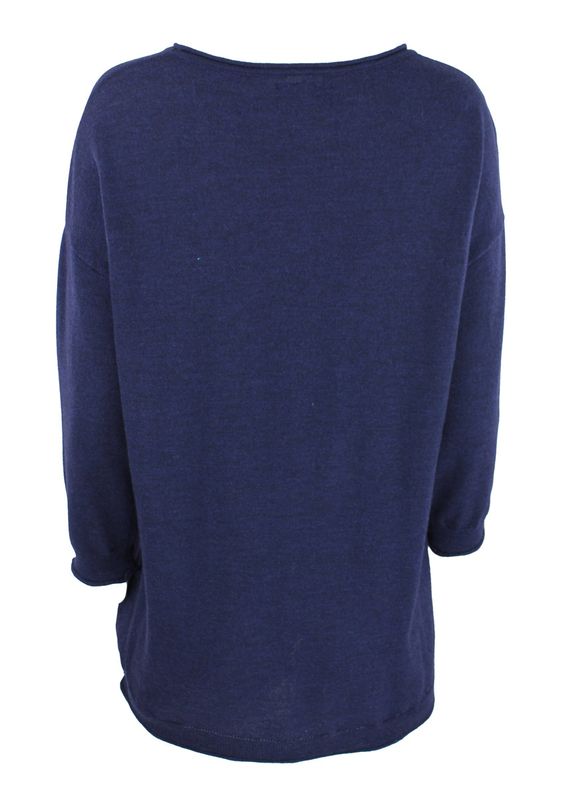 Boheme Genser Ledig M/Rund Hals i Blue