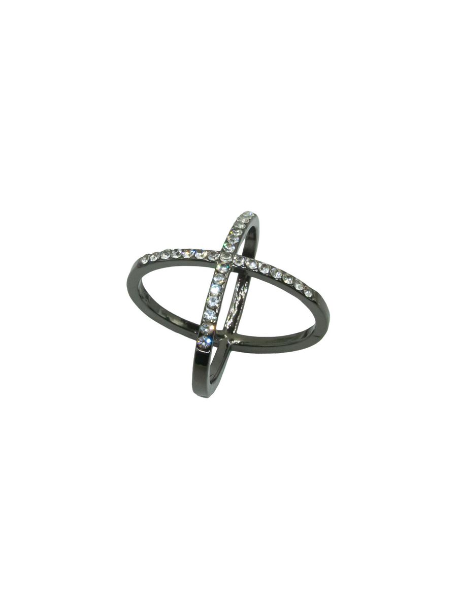 Intex Skjerfring M/Strass Sort