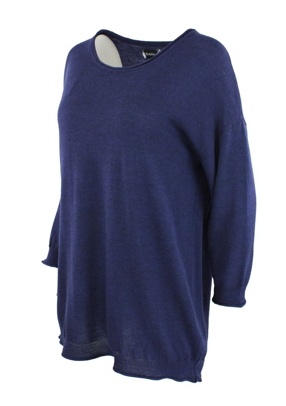 Boheme Genser Ledig M/Rund Hals i Blue