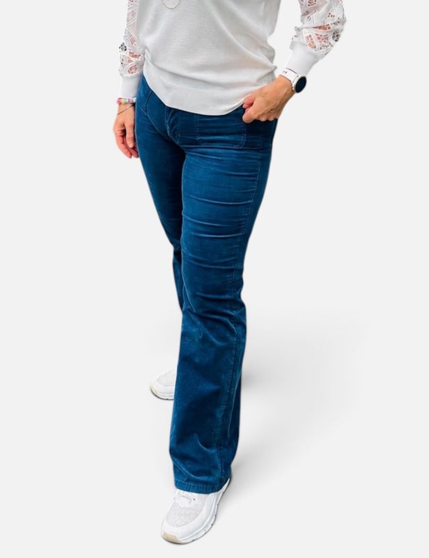 Claire Jaya Bukse i Bomull Orion Blue