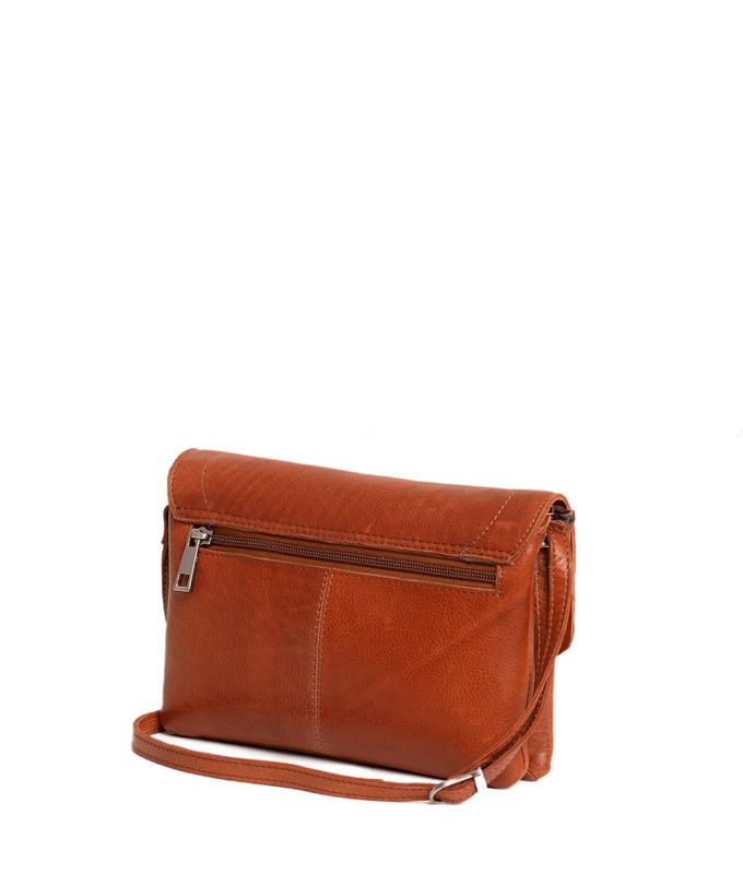 BHC Tiramisu Small Flapbag Cognac