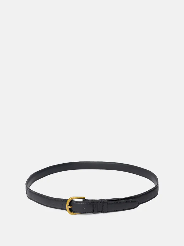 RE:Designed By Dixie Hyas Skinnbelte Black