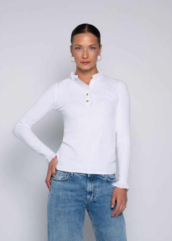 Close To My Heart Flory T-Shirt i White