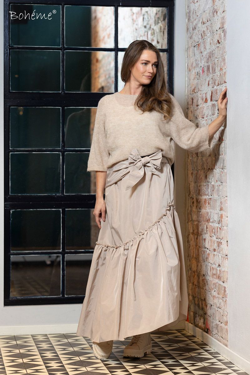 Boheme Ullgenser i Beige