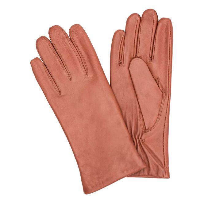 Hovedbilde HK Dame Skinnhansker 917301-Cognac