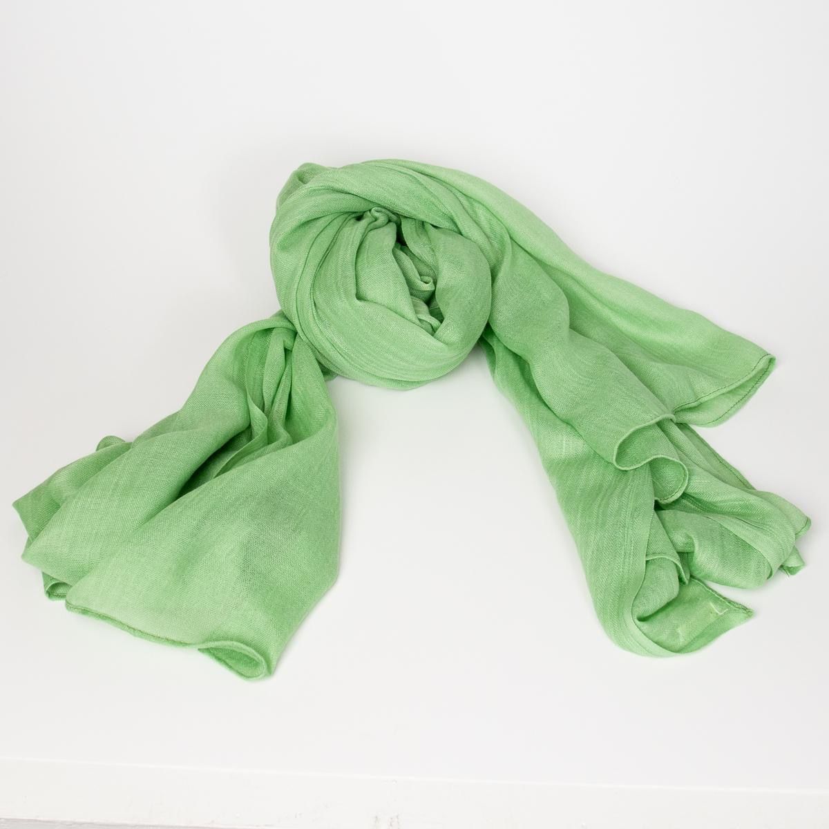 Rosenvinge skjerf i Myk Modalmix Lys Lime Grønn