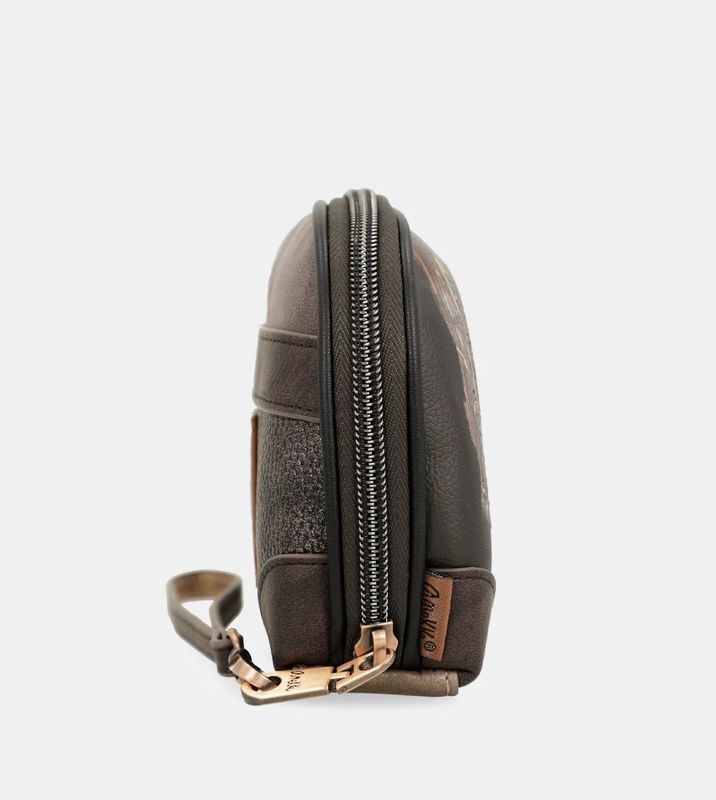 Anekke Clutch Dark Brown/Multi