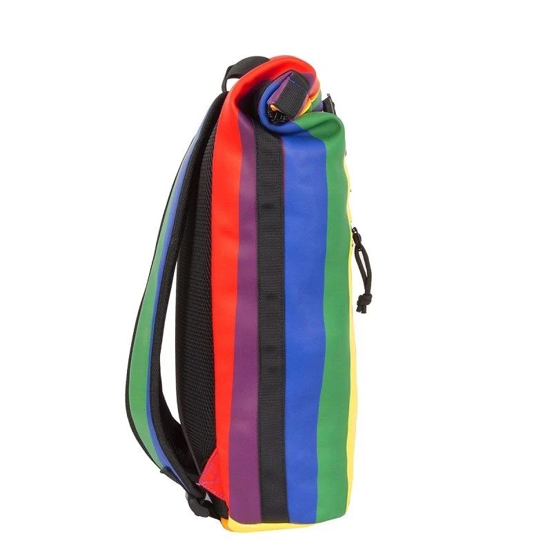 New Rebels Mart  New York Rolltop Backpack 16L Rainbow