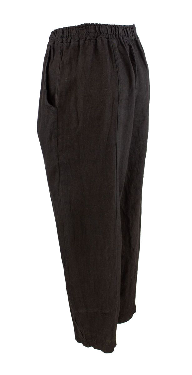 Boheme Bukse i Lin Black