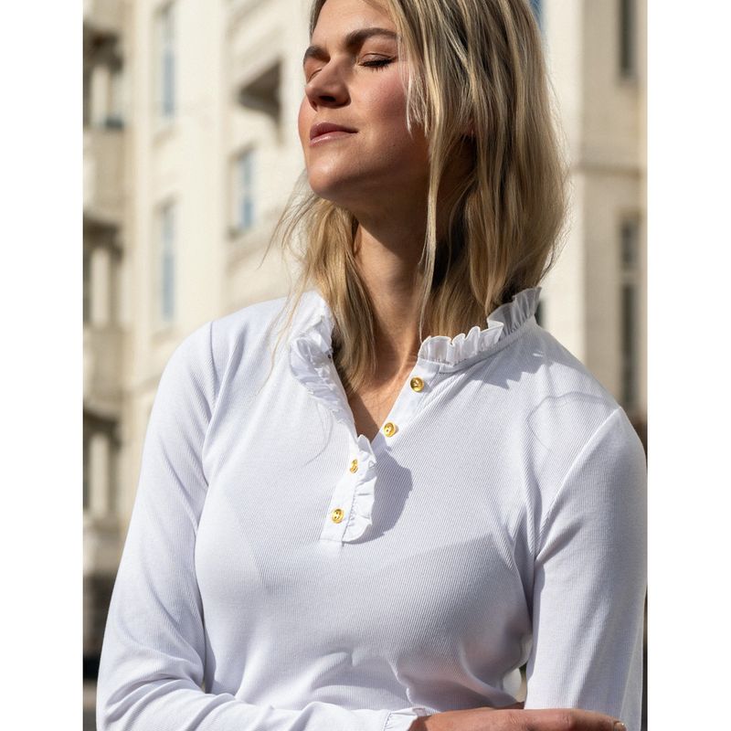 Close To My Heart Flory T-Shirt i White