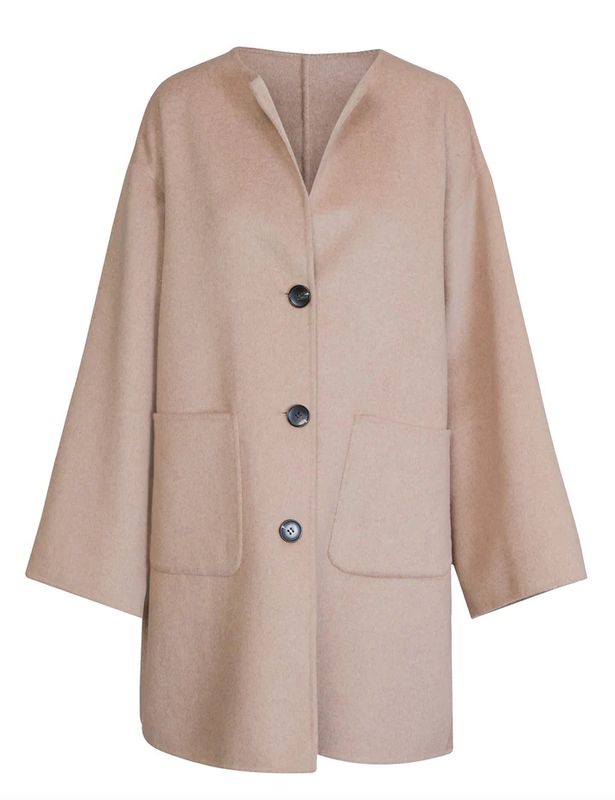 Clermonte Sandy Coat i Sand