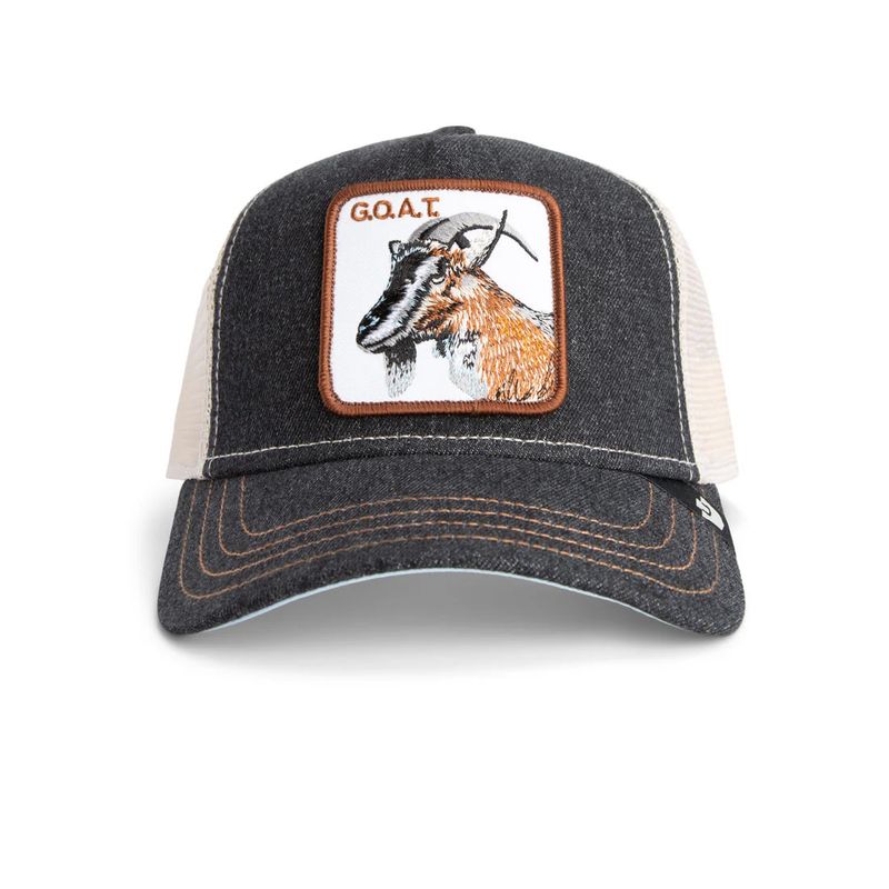 Goorin Bros  The Goat Trucker Cap Dark Denim