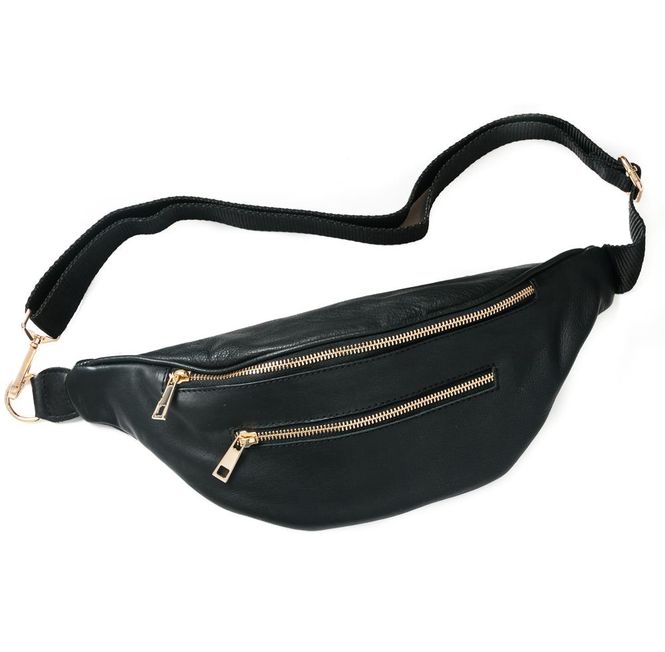 Hovedbilde Rosenvinge Lea Bumbag i Skinn Black