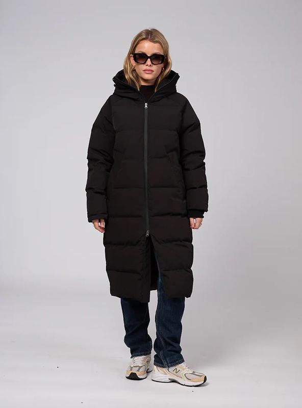 Clermonte Frostin Lang Dunjakke i Black