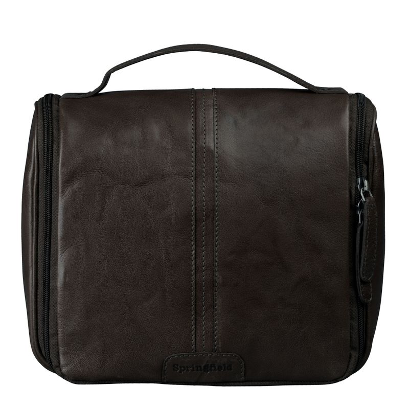 Springfield Toalettveske Skinn Brown