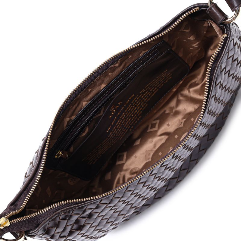 Adax Marlin Shoulderbag Cormorano Dark Brown
