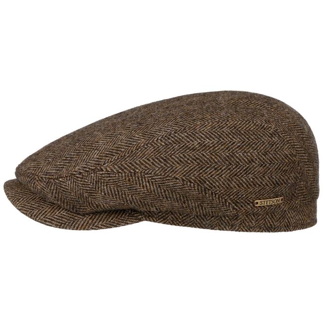 Hovedbilde Stetson Belfast Classic Wool Flat Cap Brown ...