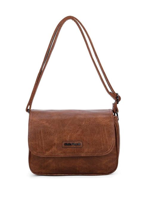 Hovedbilde Giulia Pieralli Classic Flap Shoulderbag Cognac