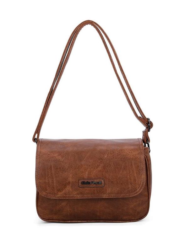 Giulia Pieralli Classic Flap Shoulderbag Cognac