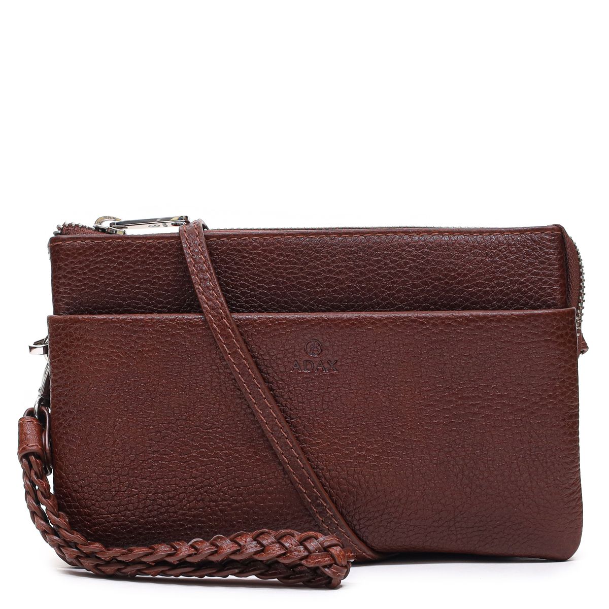 ADAX Nellie Combi Clutch Walnut