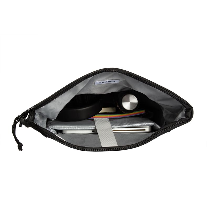New Rebels Mart  New York Rolltop Backpack 21L Black
