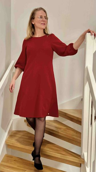 Hovedbilde Makeløs Rosevik Kjole i Deep Red