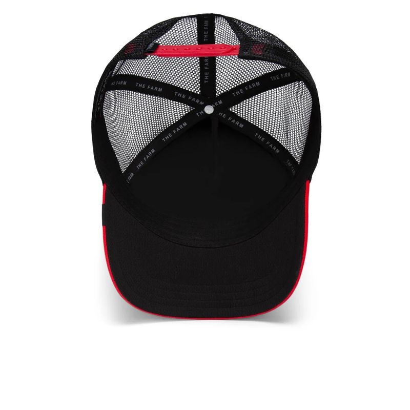 Goorin Bros  The Goat Steer Trucker Cap Black/Red