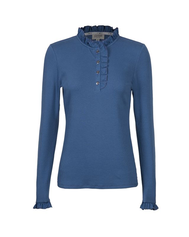 Close To My Heart Flory T-Shirt i Washed Blue