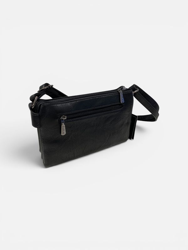Giulia Piaralli Miley Wide Shoulderbag Black