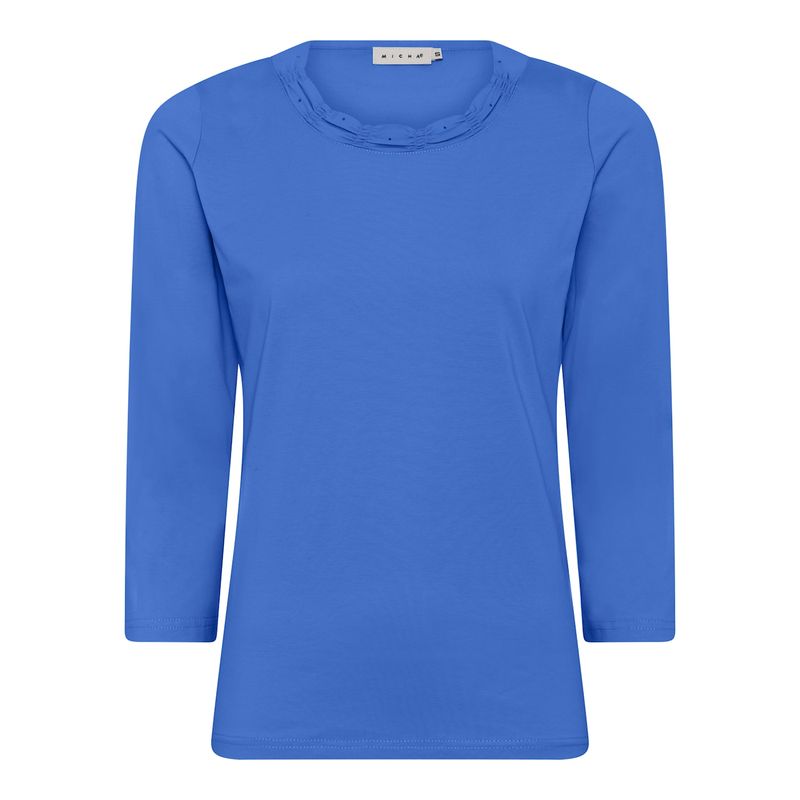 Micha T-Shirt Azure Blue