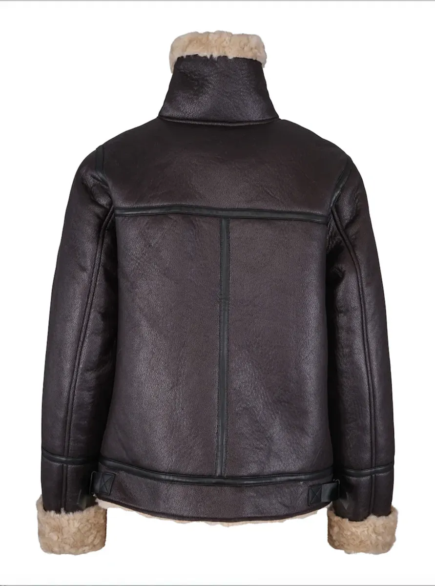 Clermonte Miley Shearling Jacket Black